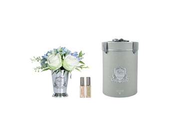 NEW Summer Posy in Blue - Silver Vase | SPS16